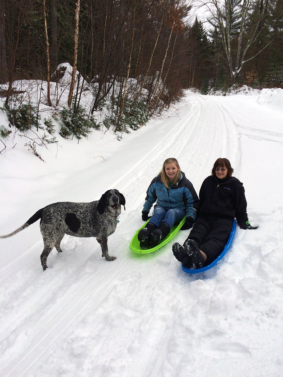 Sliding!