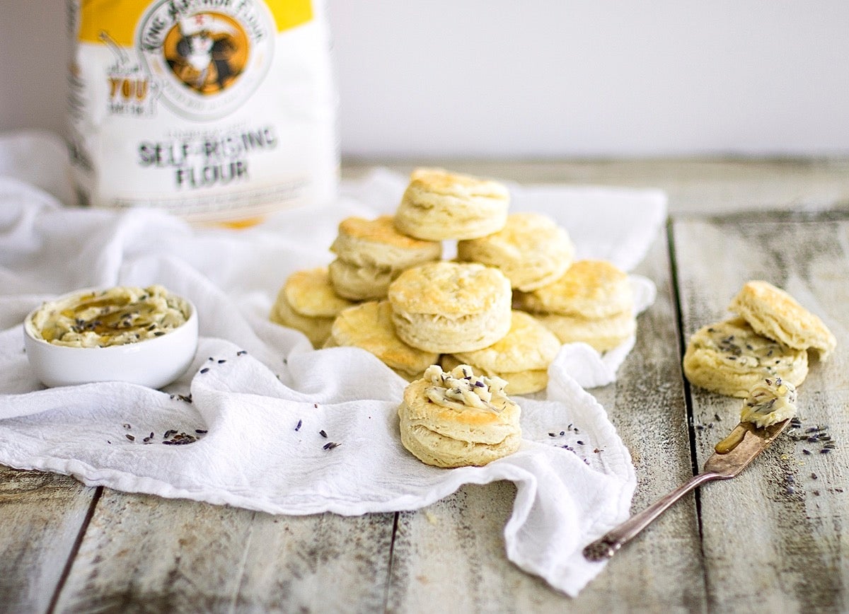 Making biscuits with self-rising flour via @kingarthurflour