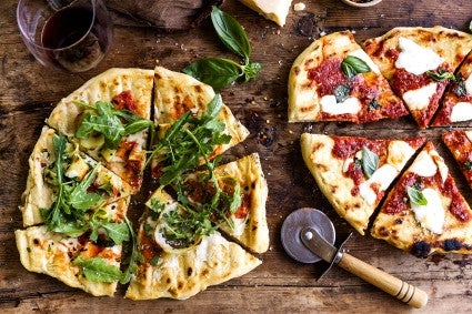 Grilled Pizza