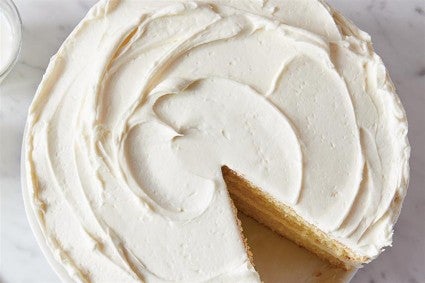 Cake with Ermine Frosting